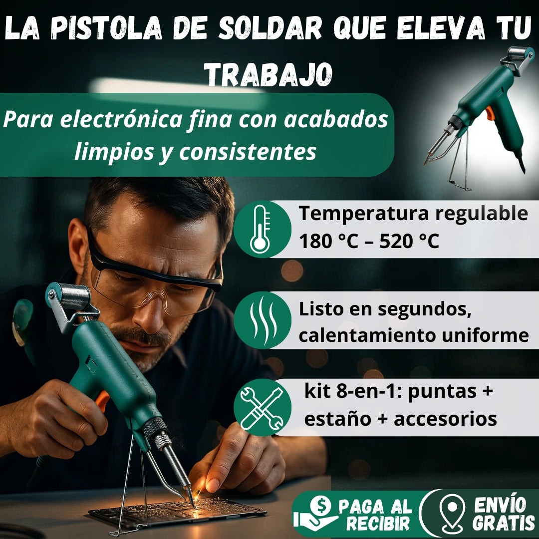 Soldador Eléctrico 80W de Alta Eficiencia!
