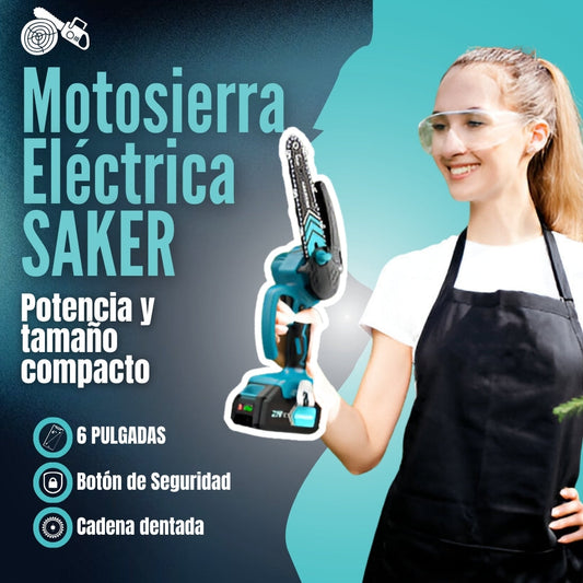Motosierra Portatil Compacta SAKER
