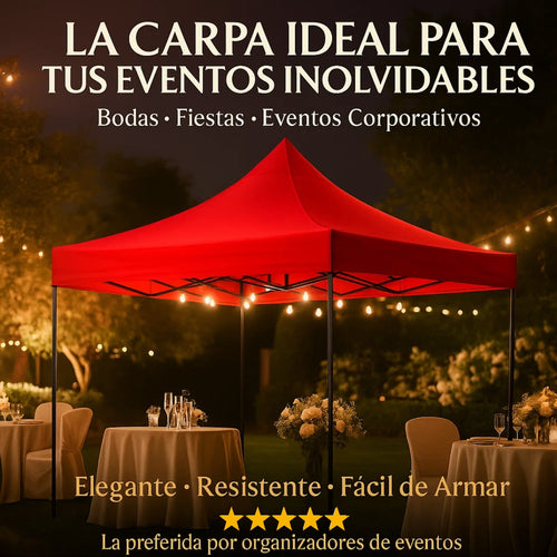 CARPA PLEGABLE 3X3