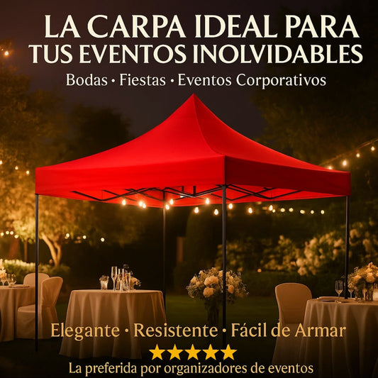 CARPA PLEGABLE 3X3