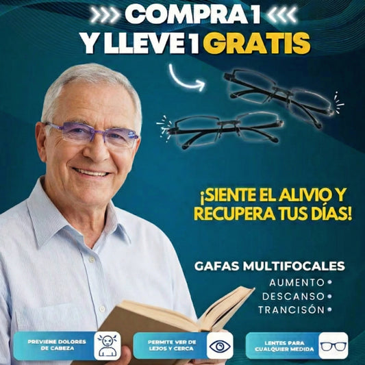 Lentes Multifocales |Compra 1 Recibe 1 Gratis|