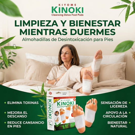 PARCHES KIYOME KINOKI DETOX |COMPRA 3 RECIBE 6|