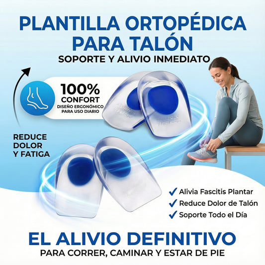 PLANTILLA ORTOPÉDICA PARA TALÓN