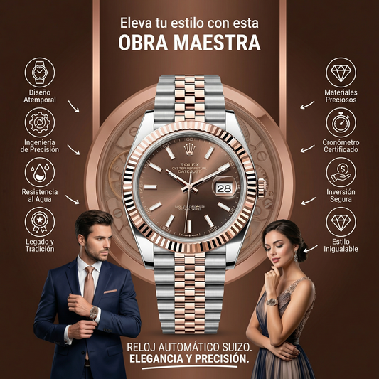 ROLEX DATEJUST CHOCOLATE