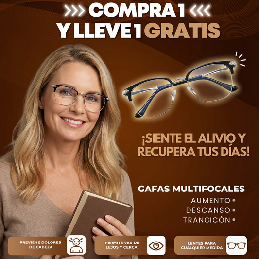 Lentes Multifocales |Compra 1 Recibe 1 Gratis|
