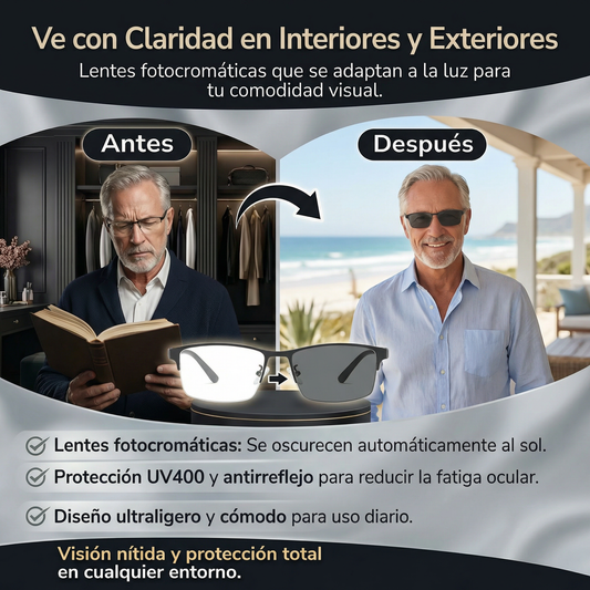 LENTES MULTIFOCALES FOTOCROMATICOS